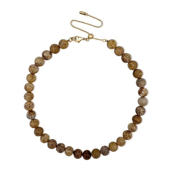 Full Moon Beaded Necklace