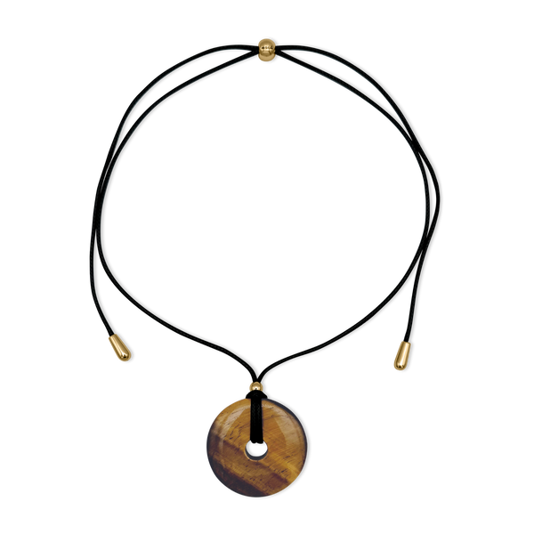 Solar Disc Pendant Necklace