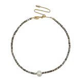 Gypsum Beaded Necklace