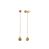 Eclipse Chain Drop Earrings