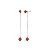 Eclipse Chain Drop Earrings