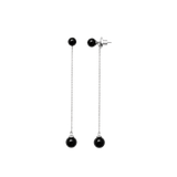 Eclipse Chain Drop Earrings