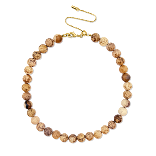 Full Moon Beaded Necklace