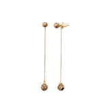 Eclipse Chain Drop Earrings