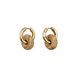 Solar Disc Convertible Earrings