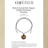Solar Disc Pendant Necklace