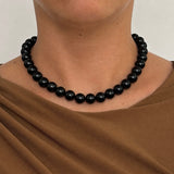 Full Moon Beaded Necklace
