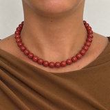 Full Moon Beaded Necklace