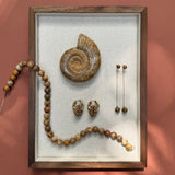 Eclipse Chain Drop Earrings